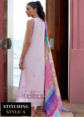 Suay By Farah Talib Aziz Luxury Lawn 3 Piece Unstitched Suit FTA24LL-10